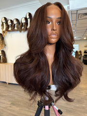 BF #8 Brown Middle Part 22”