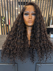 Side Part Curly Wig Unit 26"