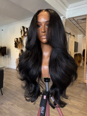 Black Middle Part 24”