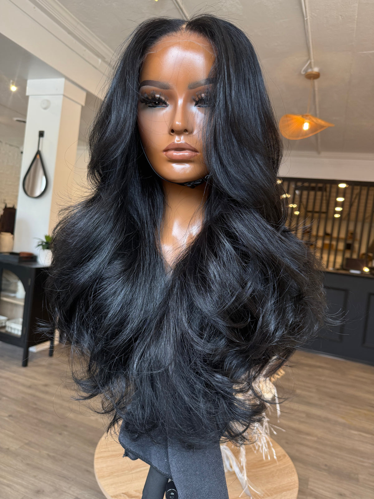 Wig #26 Black Wig Unit