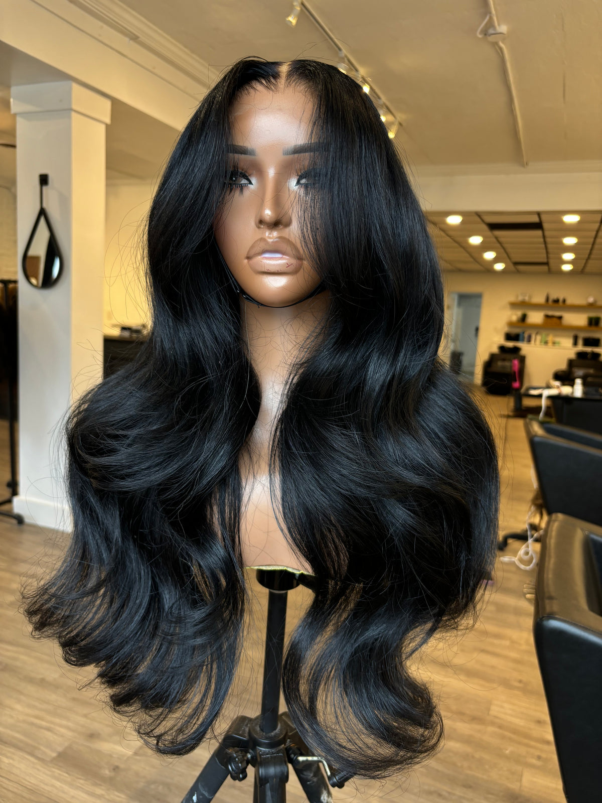 BF #14 Black Middle Part 26”