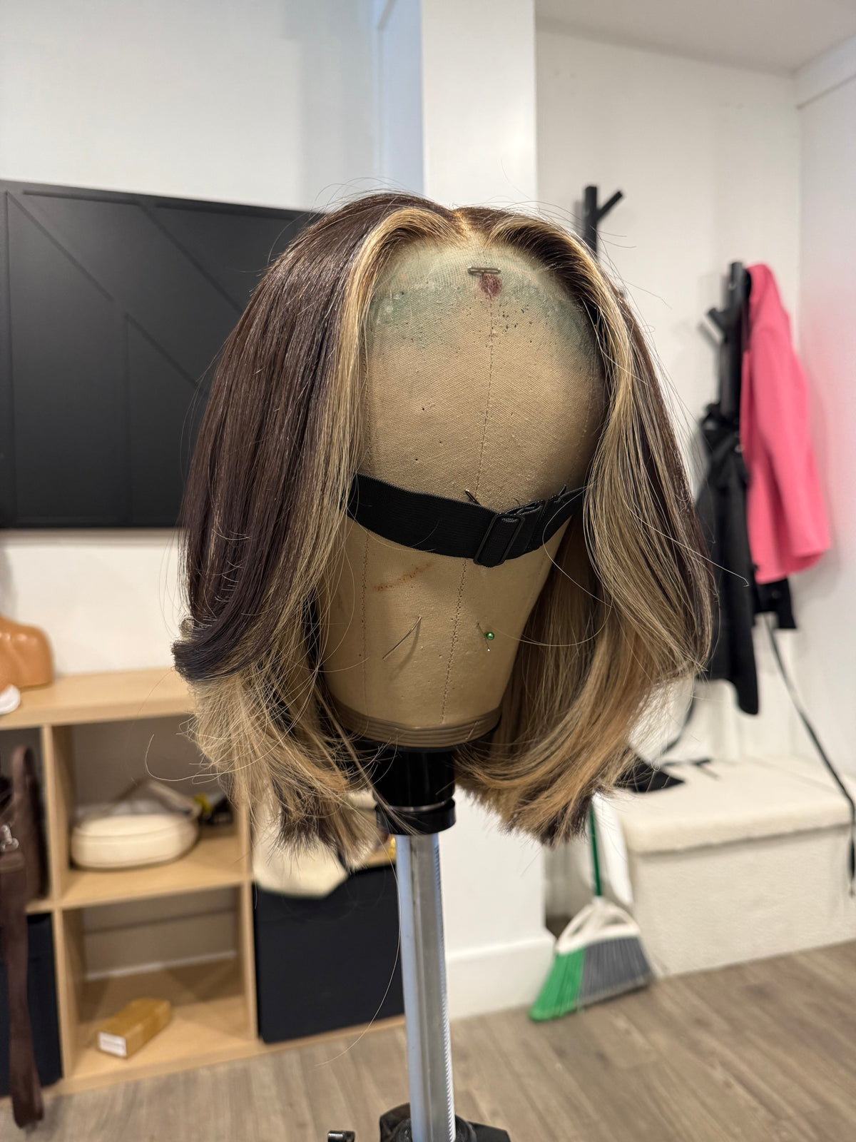 Middle Part Brown/Blonde Bob